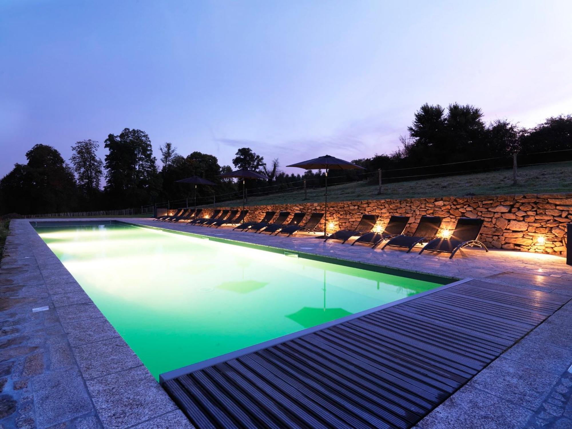Bed and Breakfast Abbaye Du Palais Thauron Екстер'єр фото