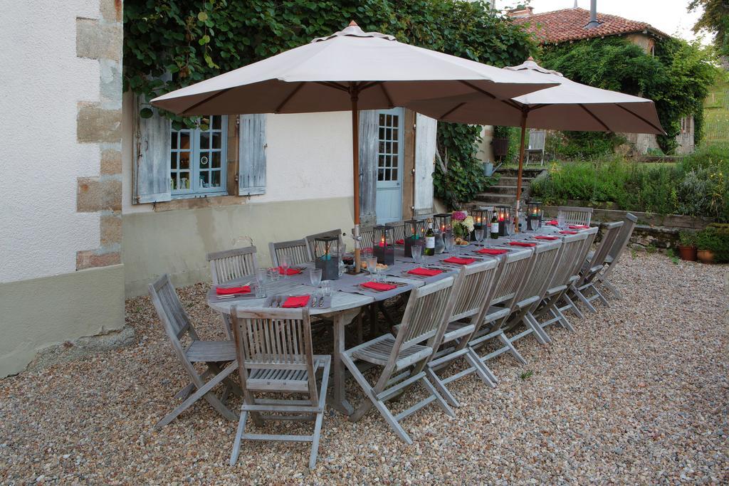 Bed and Breakfast Abbaye Du Palais Thauron Екстер'єр фото
